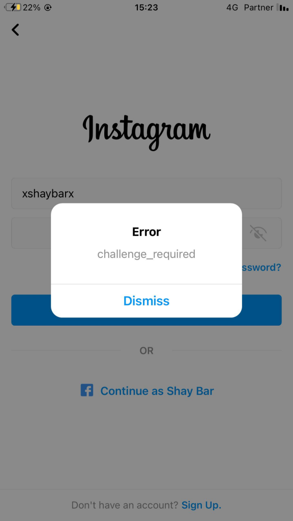 Why Does Challenge Required On Instagram Show On My Screen