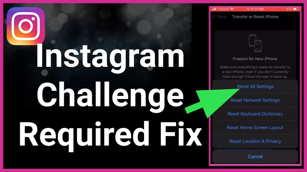 ix Challenge Required On Instagram