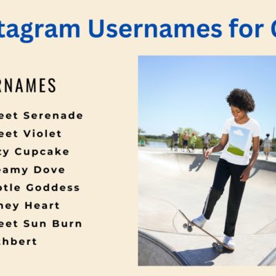 500+ Best Instagram Usernames for Girls | ID Names for Girls